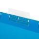 Подвесные папки А4/Foolscap (404х240 мм) до 80 л., КОМПЛЕКТ 10 шт., синие, картон, STAFF, 270933