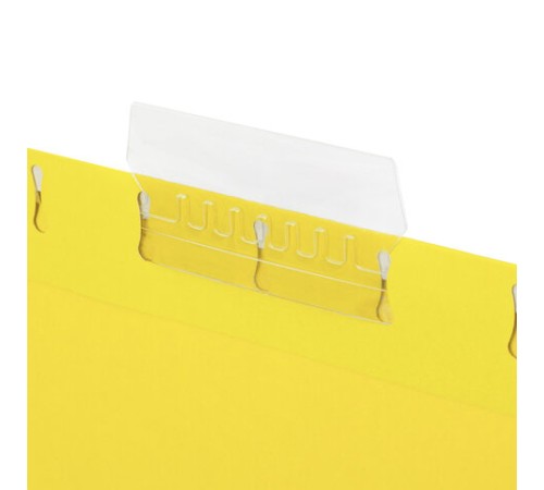 Подвесные папки A4/Foolscap (404х240 мм) до 80 л., КОМПЛЕКТ 10 шт., желтые, картон, STAFF, 270935