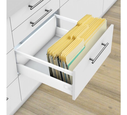 Папки-разделители картотечные А4, КОМПЛЕКТ 30 шт., 295х240 мм, бежевые, STAFF, 270938