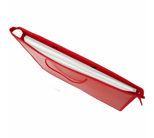 Папка для рисунков и чертежей ПИФАГОР А3, пластик, красная, 271133