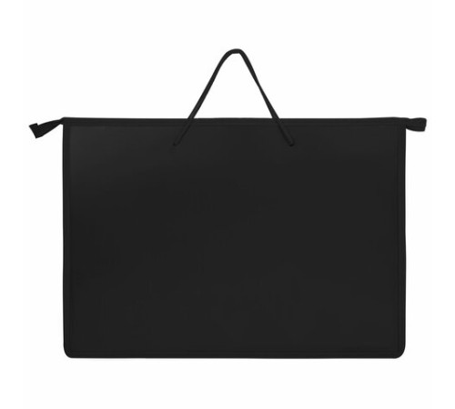 Папка для рисунков и чертежей ПИФАГОР А3, пластик, черная, 271135