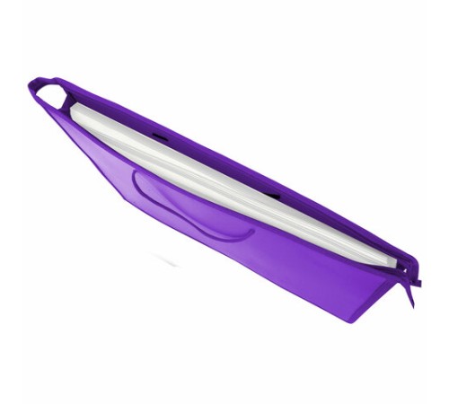 Папка для рисунков и чертежей ПИФАГОР А3, пластик, фиолетовая, 271136