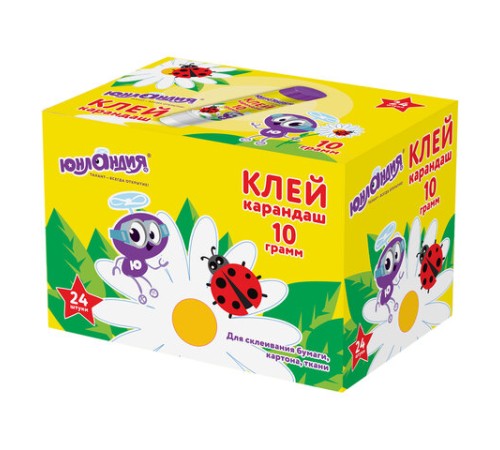 Клей-карандаш ЮНЛАНДИЯ 