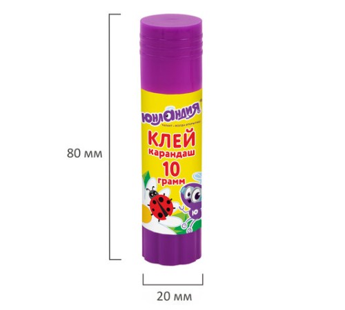 Клей-карандаш ЮНЛАНДИЯ 