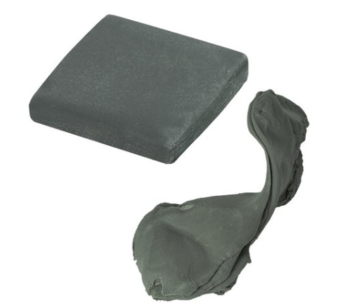 Ластик-клячка художественный, серый, в футляре, 40x36x10 мм, BRAUBERG ART 