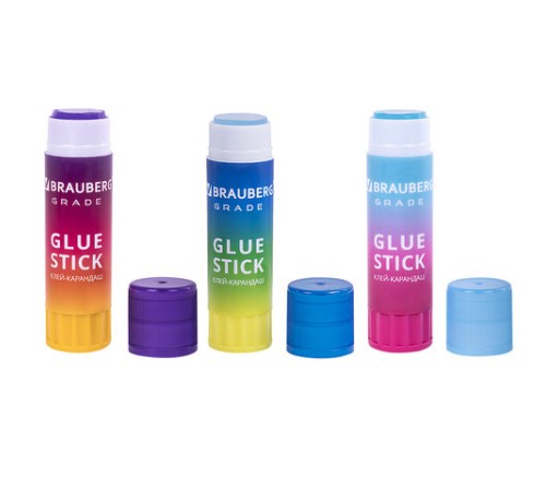 Клей-карандаш 21 г, ВЫГОДНАЯ УПАКОВКА, BRAUBERG 