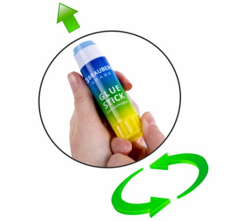 Клей-карандаш 21 г, ВЫГОДНАЯ УПАКОВКА, BRAUBERG 