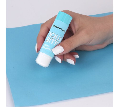 Клей-карандаш в пастельном корпусе BRAUBERG PASTEL, 15 г, PVP-основа, ассорти, 271249