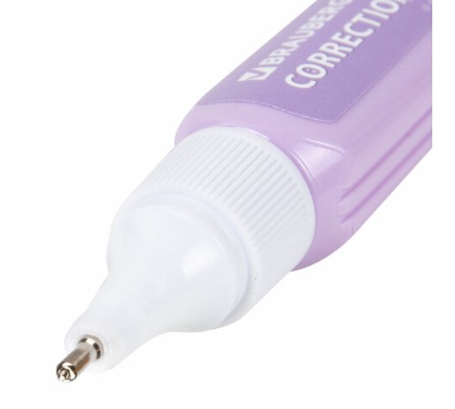 Ручка-корректор в пастельном корпусе BRAUBERG PASTEL, 9 мл, металлический наконечник, ассорти, 271251