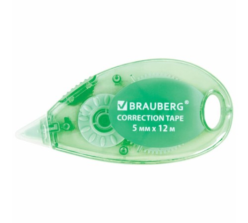 Корректирующая лента BRAUBERG PASTEL, 5 мм x 12 м, механизм перемотки, ВЫГОДНАЯ УПАКОВКА 3 штуки в блистере, 271252