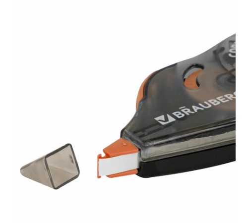 Корректирующая лента BRAUBERG ULTRA COLOR, 5 мм x 12 м, механизм перемотки, ВЫГОДНАЯ УПАКОВКА 3 штуки в блистере, 271253
