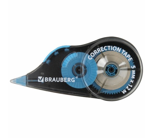 Корректирующая лента BRAUBERG ULTRA COLOR, 5 мм x 12 м, механизм перемотки, ВЫГОДНАЯ УПАКОВКА 3 штуки в блистере, 271253