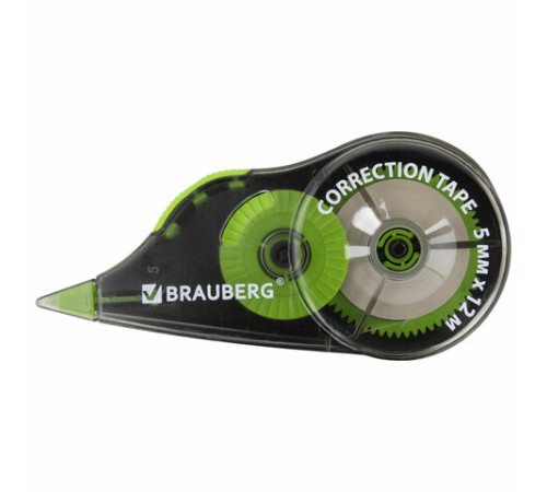 Корректирующая лента BRAUBERG ULTRA COLOR, 5 мм x 12 м, механизм перемотки, ВЫГОДНАЯ УПАКОВКА 3 штуки в блистере, 271253