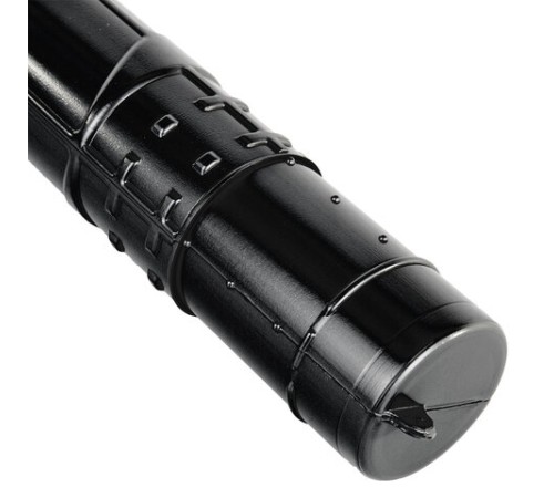 Тубус для чертежей телескопический, длина 36,5-64 см, формат А1, диаметр 6 см, черный, STAFF, 271255