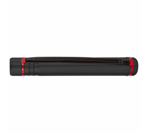 Тубус для чертежей телескопический, длина 64-100 см, формат А0, диаметр 8,5 см, с ремнем, черный, BRAUBERG, 271256