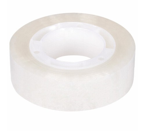 Клейкие ленты 12 мм х 33 м канцелярские STAFF CLASSIC, КОМПЛЕКТ 12 шт., прозрачные, 271259