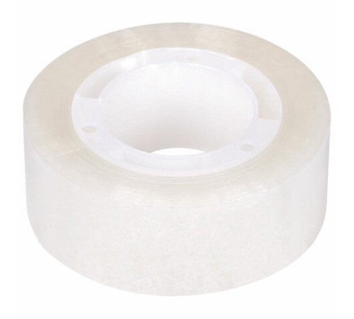 Клейкие ленты 19 мм х 33 м канцелярские STAFF CLASSIC, КОМПЛЕКТ 12 шт., прозрачные, 271261