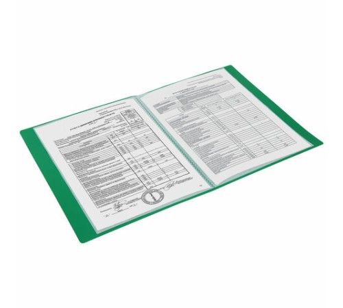 Папка 10 вкладышей BRAUBERG 