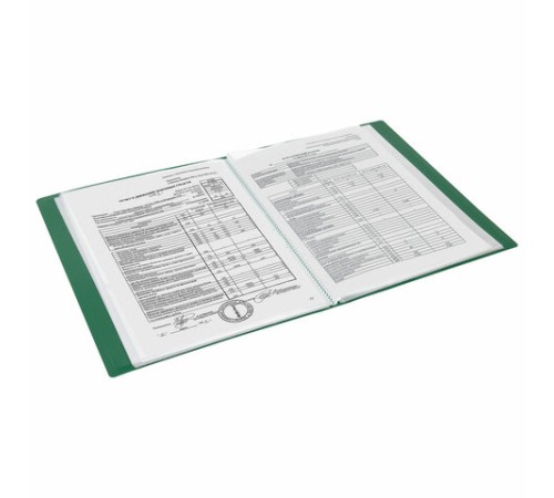 Папка 100 вкладышей BRAUBERG 