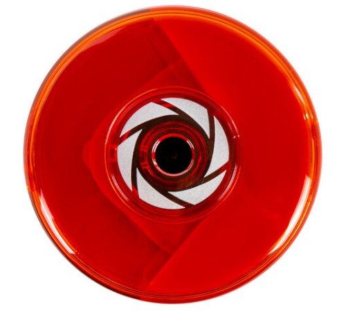 Точилка электрическая BRAUBERG DOUBLE BLADE RED, двойное лезвие, питание от 2 батареек АА, 271338