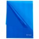Папка-уголок А4, синяя, 0,10 мм, BRAUBERG EXTRA, 271699