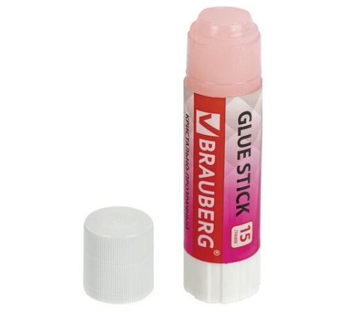 Клей-карандаш 15 г ВЫГОДНАЯ УПАКОВКА BRAUBERG 