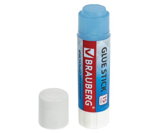 Клей-карандаш 15 г ВЫГОДНАЯ УПАКОВКА BRAUBERG 