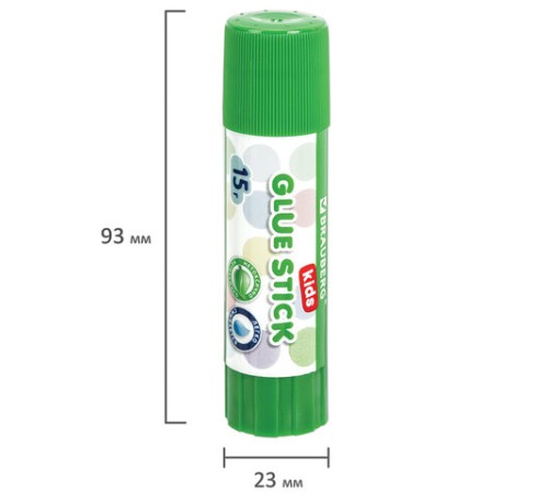 Клей-карандаш BRAUBERG KIDS 15 г, 271710