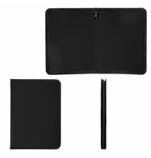 Папка для документов и тетрадей на молнии пластиковая BRAUBERG А4, 320х230 мм, черная, 271714