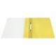 Скоросшиватель пластиковый с перфорацией STAFF, А4, 100/120 мкм, желтый, 271716