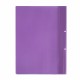 Скоросшиватель пластиковый с перфорацией STAFF, А4, 100/120 мкм, фиолетовый, 271720