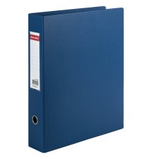 Папка-регистратор БОЛЬШОГО ФОРМАТА А3 с двухсторонним покрытием из ПВХ, 70 мм, синяя, BRAUBERG, 271832
