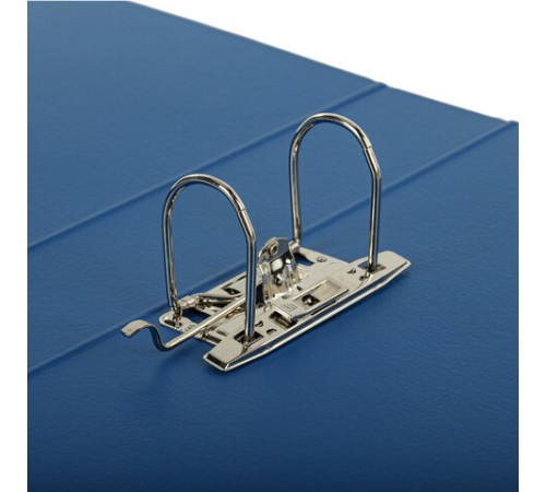 Папка-регистратор БОЛЬШОГО ФОРМАТА А3 с двухсторонним покрытием из ПВХ, 70 мм, синяя, BRAUBERG, 271832