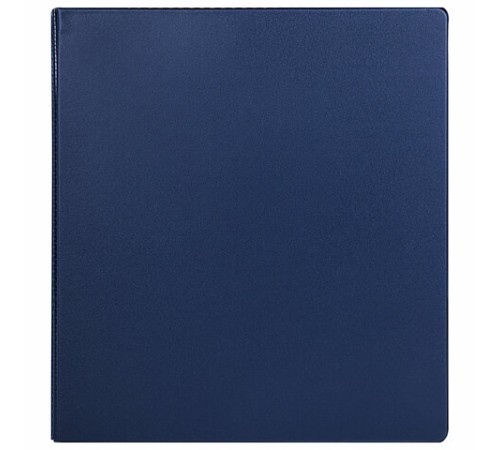 Папка на 2 кольцах, ПРОЧНАЯ, картон/ПВХ, BRAUBERG 