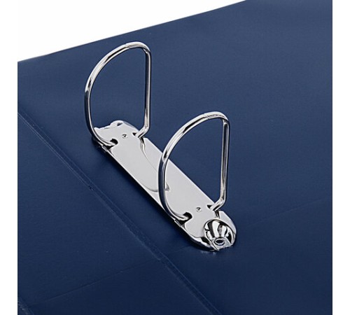 Папка на 2 кольцах, ПРОЧНАЯ, картон/ПВХ, BRAUBERG 