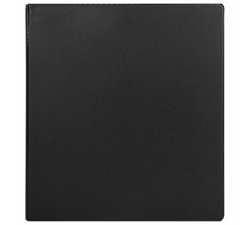 Папка на 2 кольцах, ПРОЧНАЯ, картон/ПВХ, BRAUBERG 