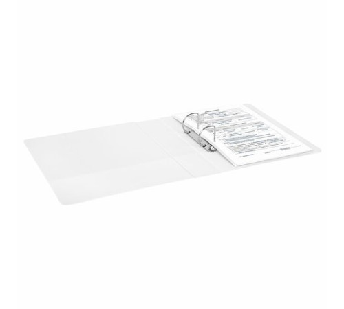 Папка ПАНОРАМА на 2 кольцах, ПРОЧНАЯ, картон/ПВХ, BRAUBERG 