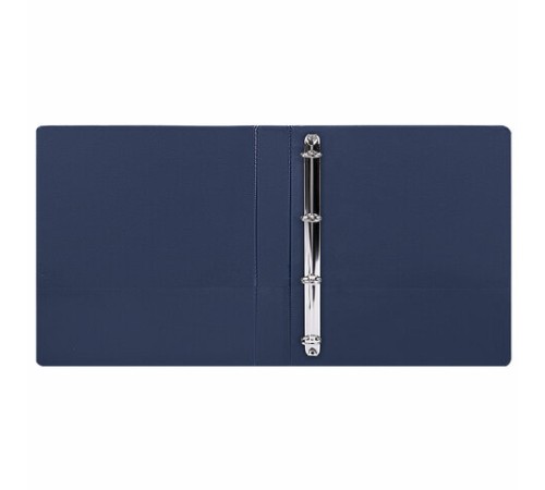 Папка на 4 кольцах, ПРОЧНАЯ, картон/ПВХ, BRAUBERG 