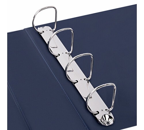 Папка ПАНОРАМА на 4 кольцах, ПРОЧНАЯ, картон/ПВХ, BRAUBERG 