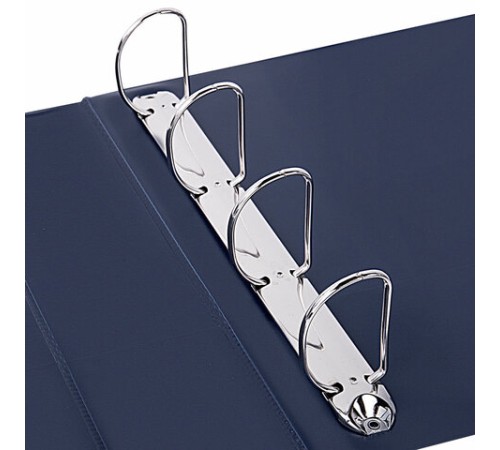 Папка ПАНОРАМА на 4 кольцах, ПРОЧНАЯ, картон/ПВХ, BRAUBERG 