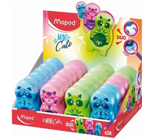 Точилка с ластиком MAPED 