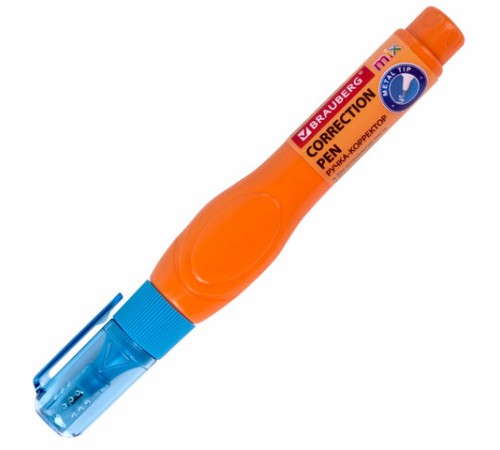 Ручка-корректор 10 мл ВЫГОДНАЯ УПАКОВКА, КОМПЛЕКТ 3 штуки, BRAUBERG MIX, 271921