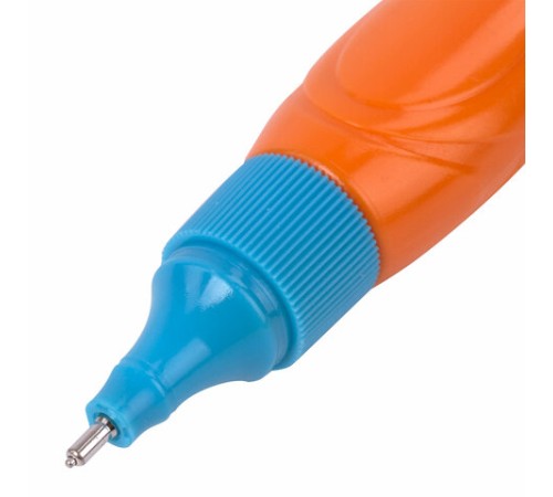 Ручка-корректор 10 мл ВЫГОДНАЯ УПАКОВКА, КОМПЛЕКТ 3 штуки, BRAUBERG MIX, 271921