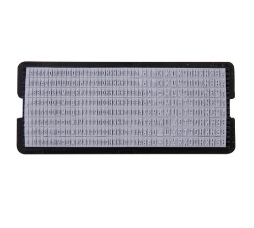 Штамп самонаборный 3-строчный ОФИСМАГ, оттиск 38х14 мм, 