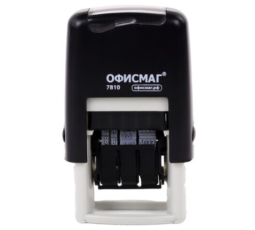 Датер-мини ОФИСМАГ, месяц цифрами, оттиск 22х4 мм, 
