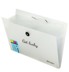 Папка-органайзер на резинке 8 отделений, BRAUBERG 