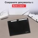 Папка-органайзер на кнопке 12 отделений, BRAUBERG 