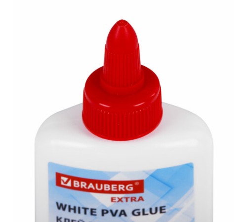 Клей ПВА УСИЛЕННЫЙ BRAUBERG Extra (бумага, фотографии, картон, дерево), 85 г, 271939