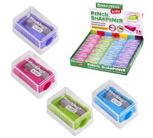 Точилка BRAUBERG KIDS 