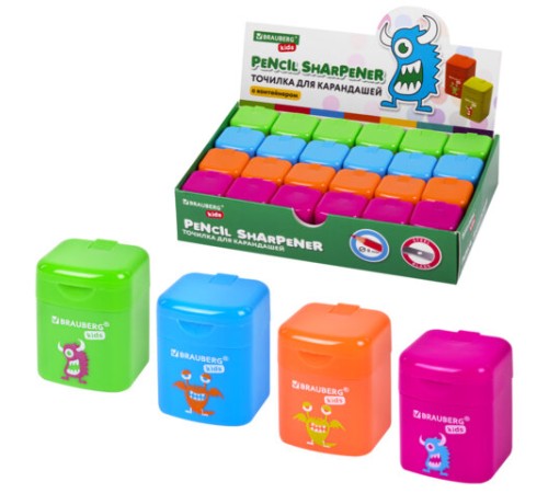 Точилка BRAUBERG KIDS 